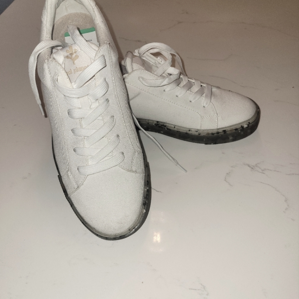 Steve Madden Cool Planet Size 10 M SUNNYY Natural Sneakers New Women's Shoes